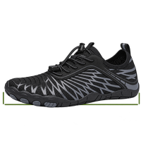 Stepnara shoe above a level baseline