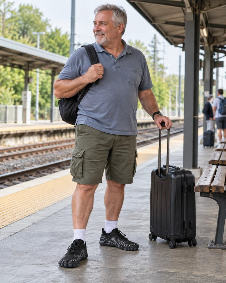 Packed for an ordinary day out — illustrated Stepnara use moment